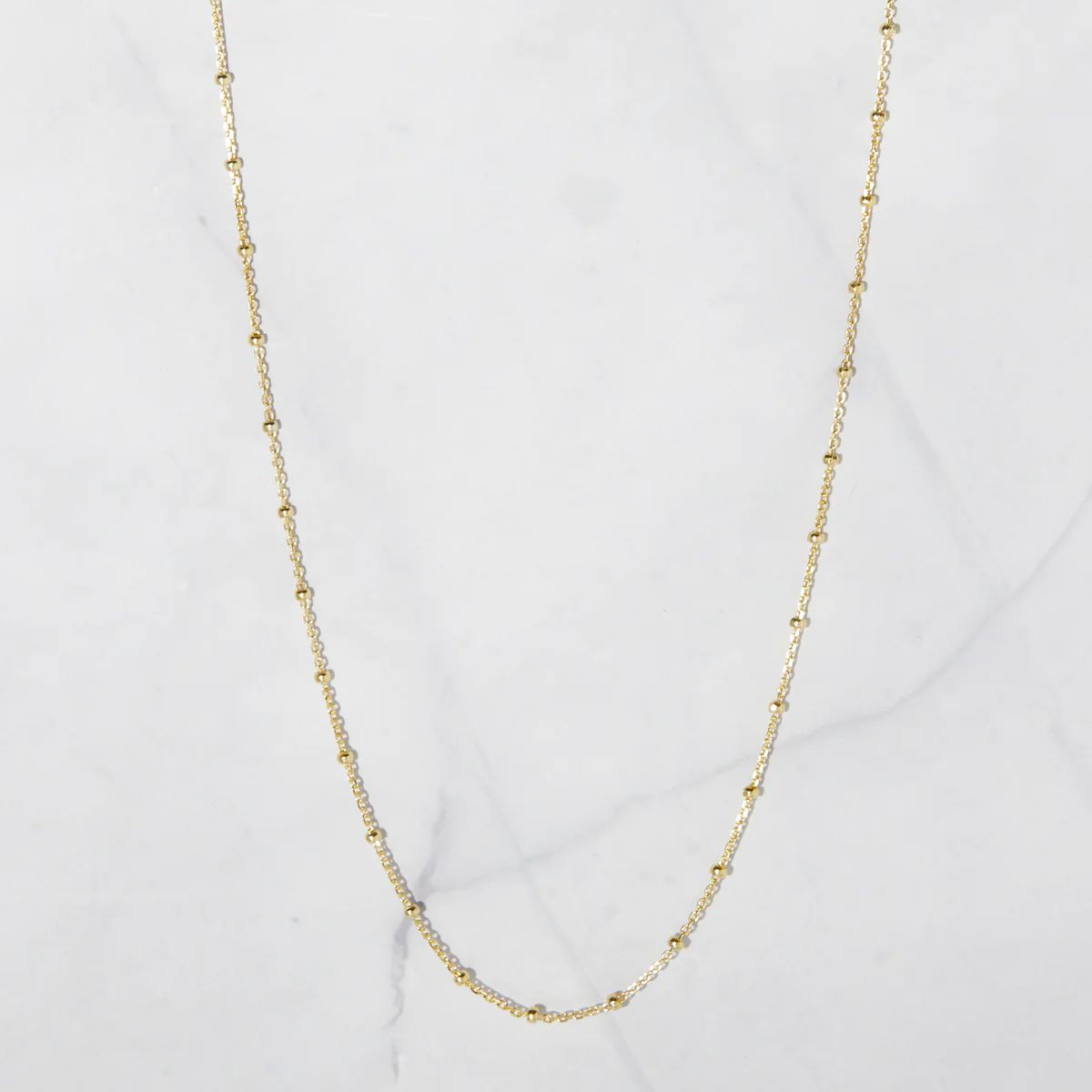 Simple Beaded Necklace | Sami Jewels
