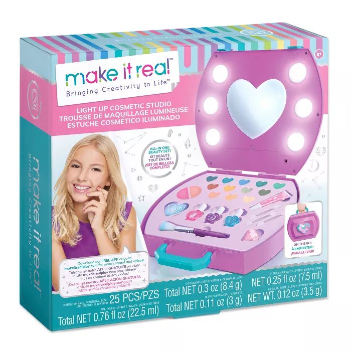 Make It Real Light Up Cosmetic Studio | Target