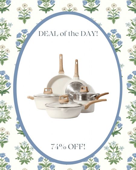 Deal of the Day! Cookware is 74% off!

Gift guide, holiday, cooking, cookware, pots and pans, kitchen 

#LTKHolidaySale #LTKfindsunder100 #LTKGiftGuide