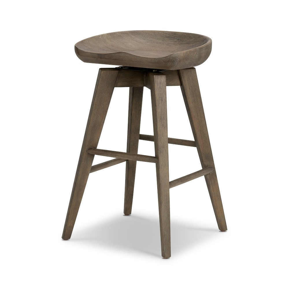 Sanremo Backless Swivel Stool | Williams-Sonoma