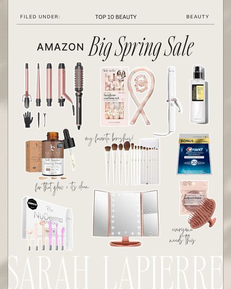 So many beauty products on sale for the Amazon spring sale! Here’s some of my favorites 🫶🏼

#LTKsalealert #LTKbeauty