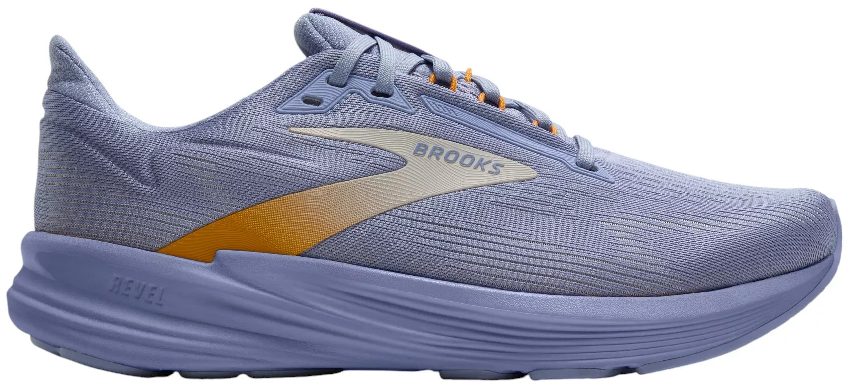 Brooks Women's Revel 8 Running Shoes, Size 6, Blue/White/Orange | DICK'S Sporting Goods