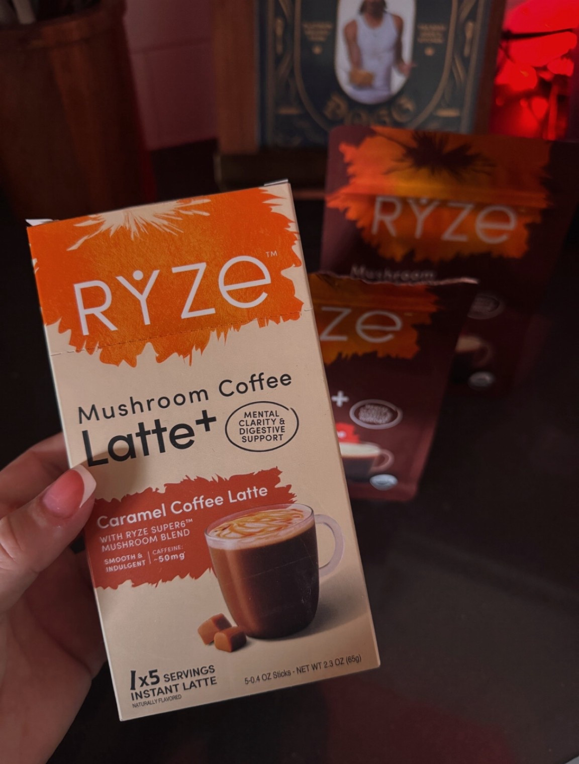 Mushroom Coffee 😍
+ Pour in water or milk, stir & enjoy
+ Carmel Latte
+ Medium Roastt
+ Dark Roast 


#LTKmorningroutine #LTKdayinmylife #LTKfitnessgoals