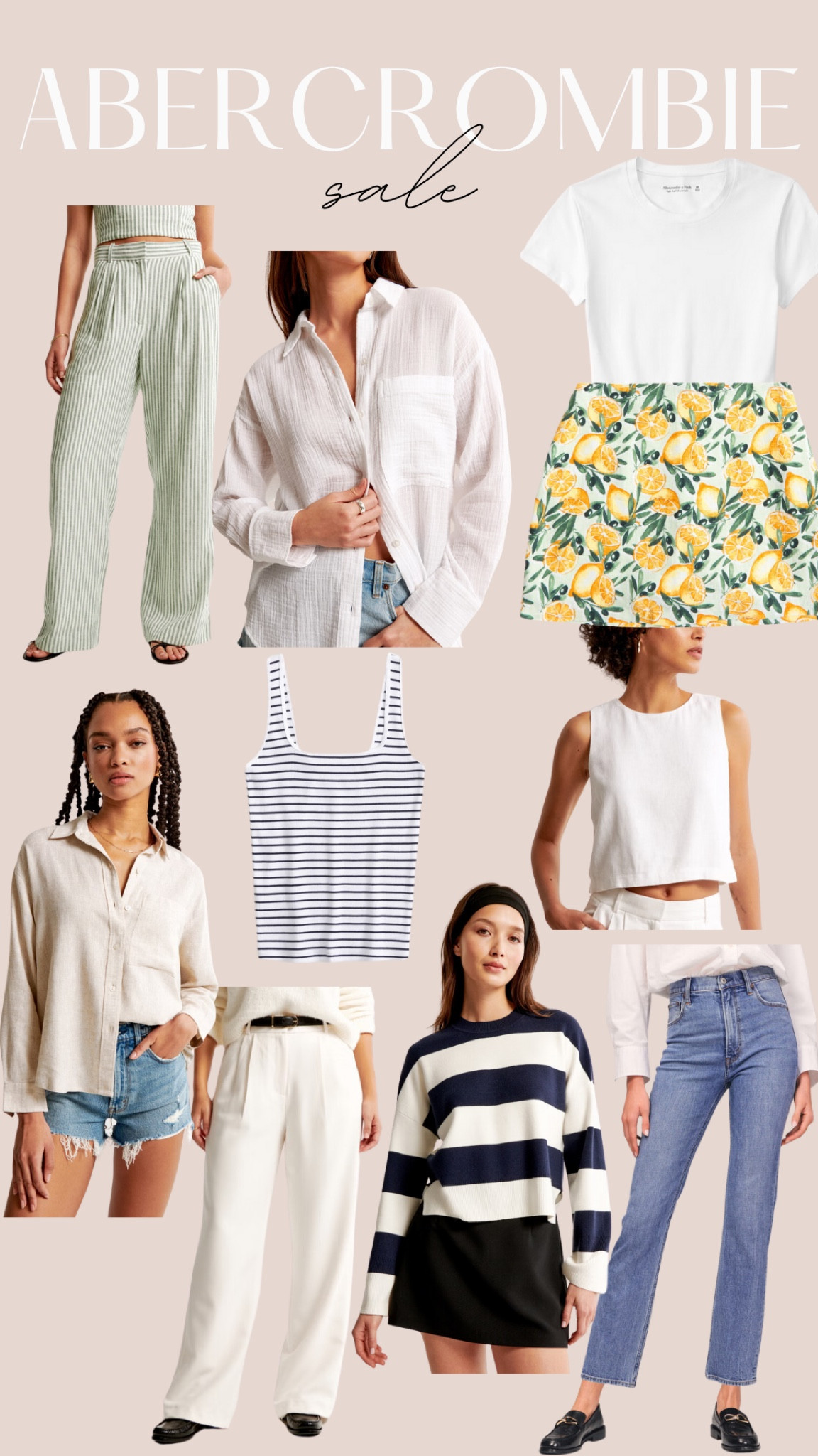 Abercrombie sale picks. 20% off almost everything 



#LTKFindsUnder100 #LTKSeasonal #LTKSaleAlert