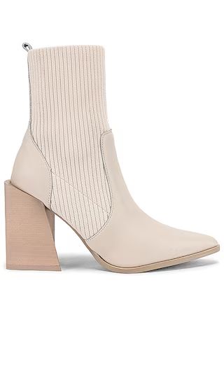 Tackle Sock Bootie in Bone Leather | Revolve Clothing (Global)