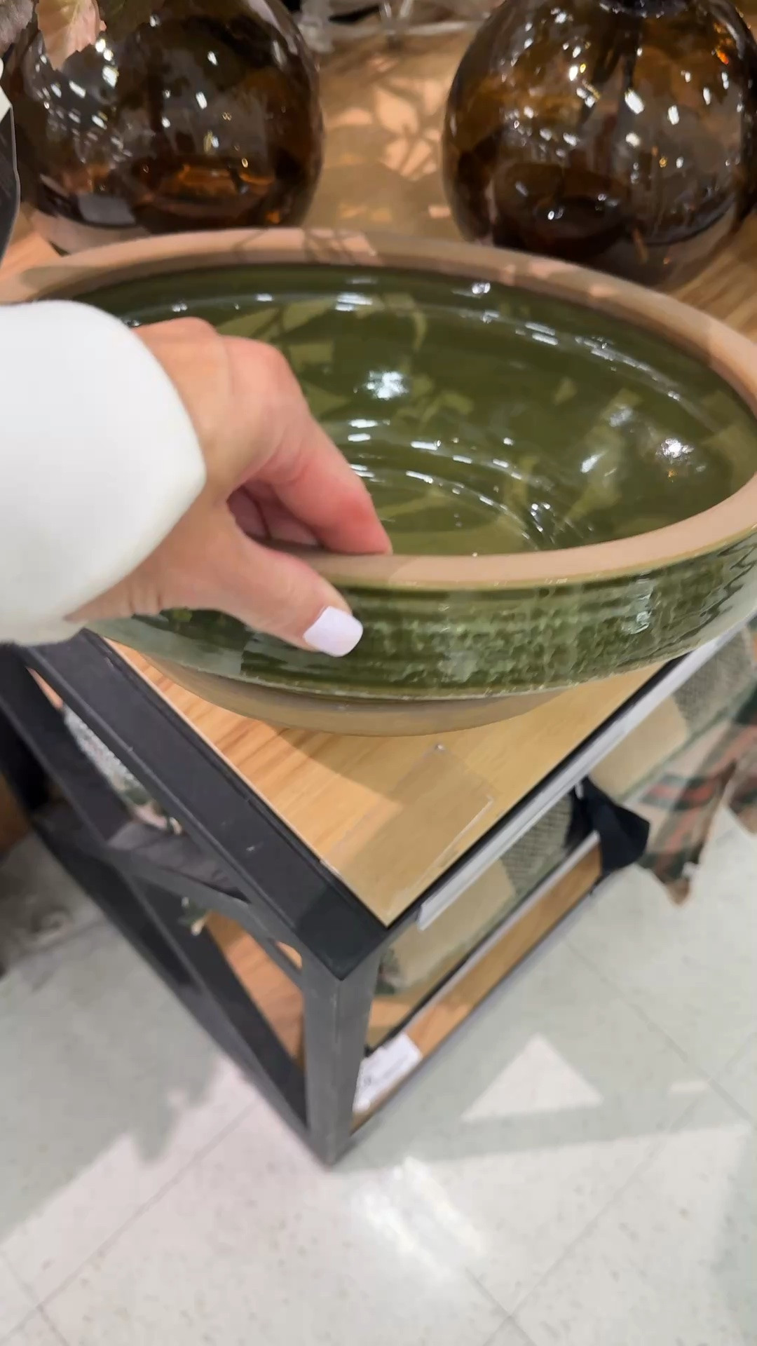 This bowl😍. The green glaze is so perfect for fall!  Reminds me of the collection PB has!

#LTKSeasonal #LTKHome
