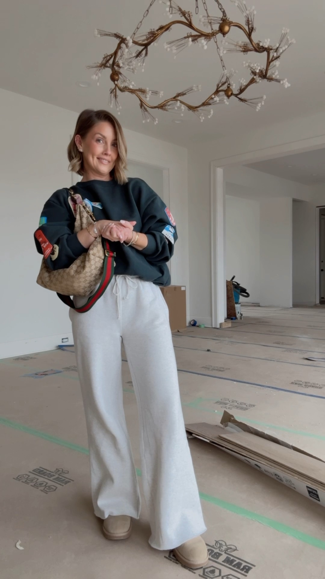 Small sweatshirt / XS  sweatpants 

#LTKootd #LTKOver40 #LTKPetite