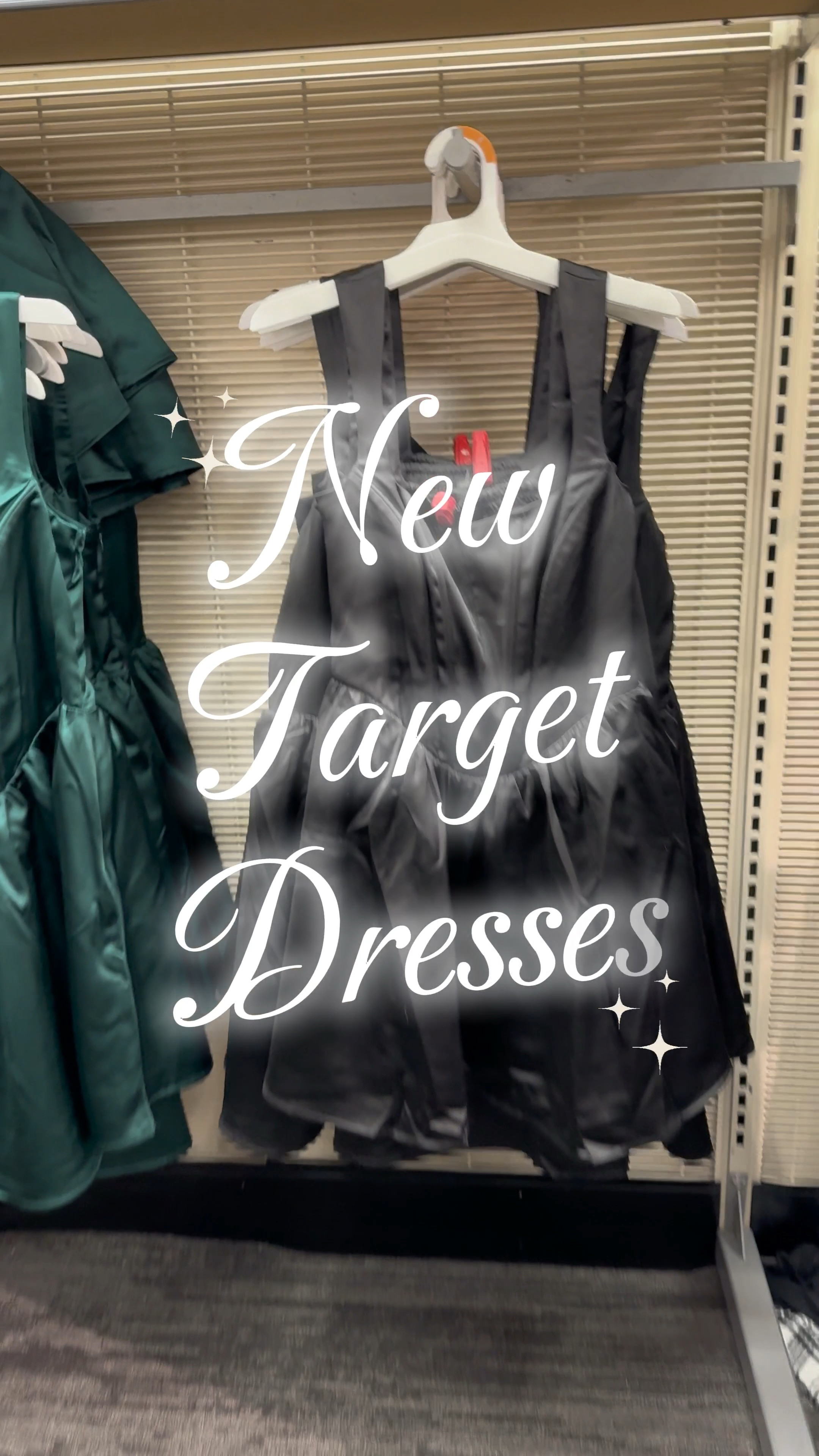 Happy Saturday!☺️ I have a dress for you that’s perfect for Christmas and holiday parties!!🎄😍 This new corset style mini dress is so pretty in this dark green and black colors!!🤩 


Target dress, Target, skater dress, satin dress, holiday outfit, date night outfit 



#LTKHoliday #LTKStyleTip #LTKSeasonal