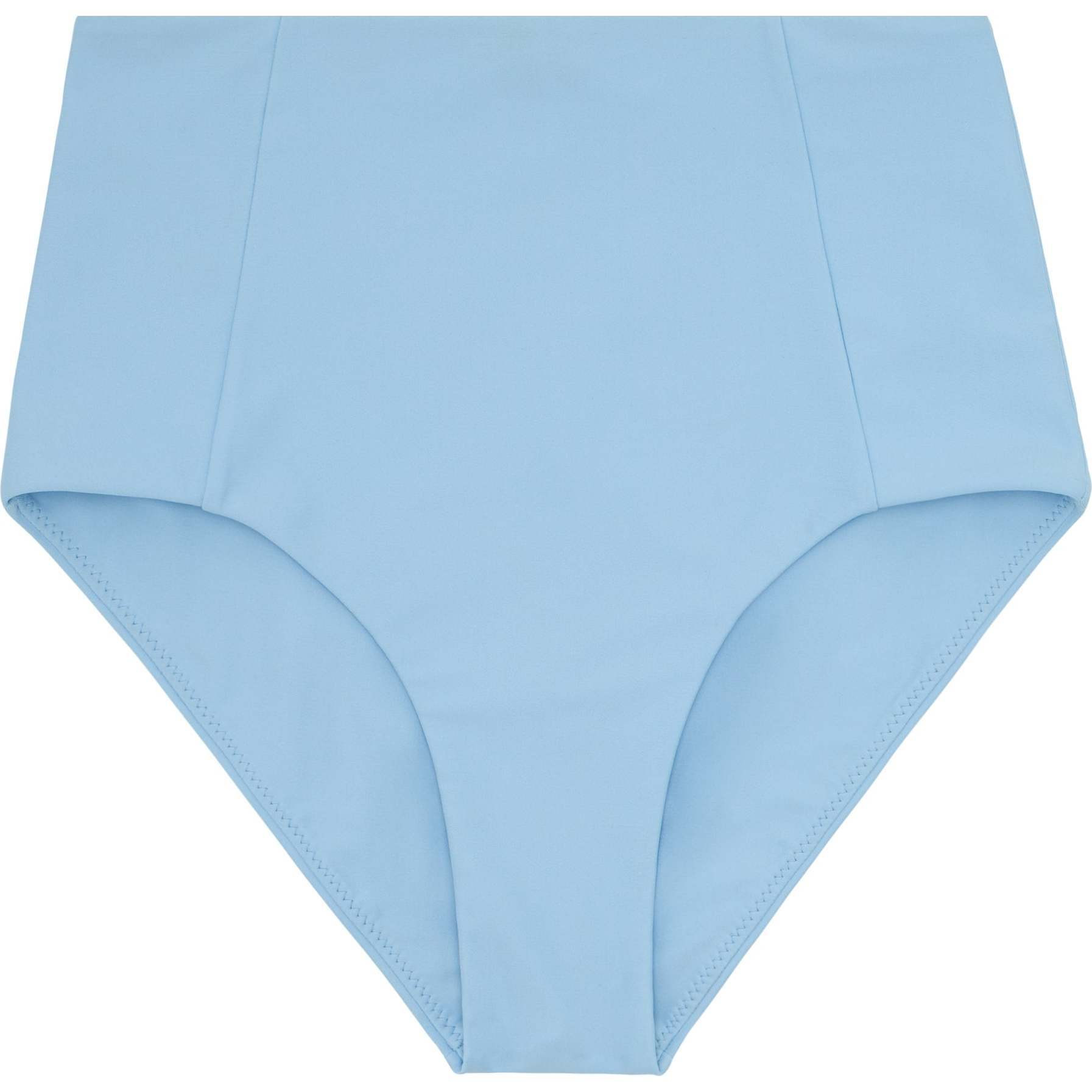 Women's Peri High Waisted Bikini Bottom, Blue | Maisonette