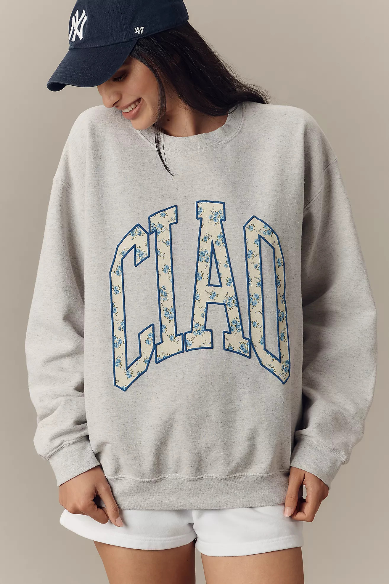 By Anthropologie Ciao Oversized Sweatshirt | Anthropologie (US)