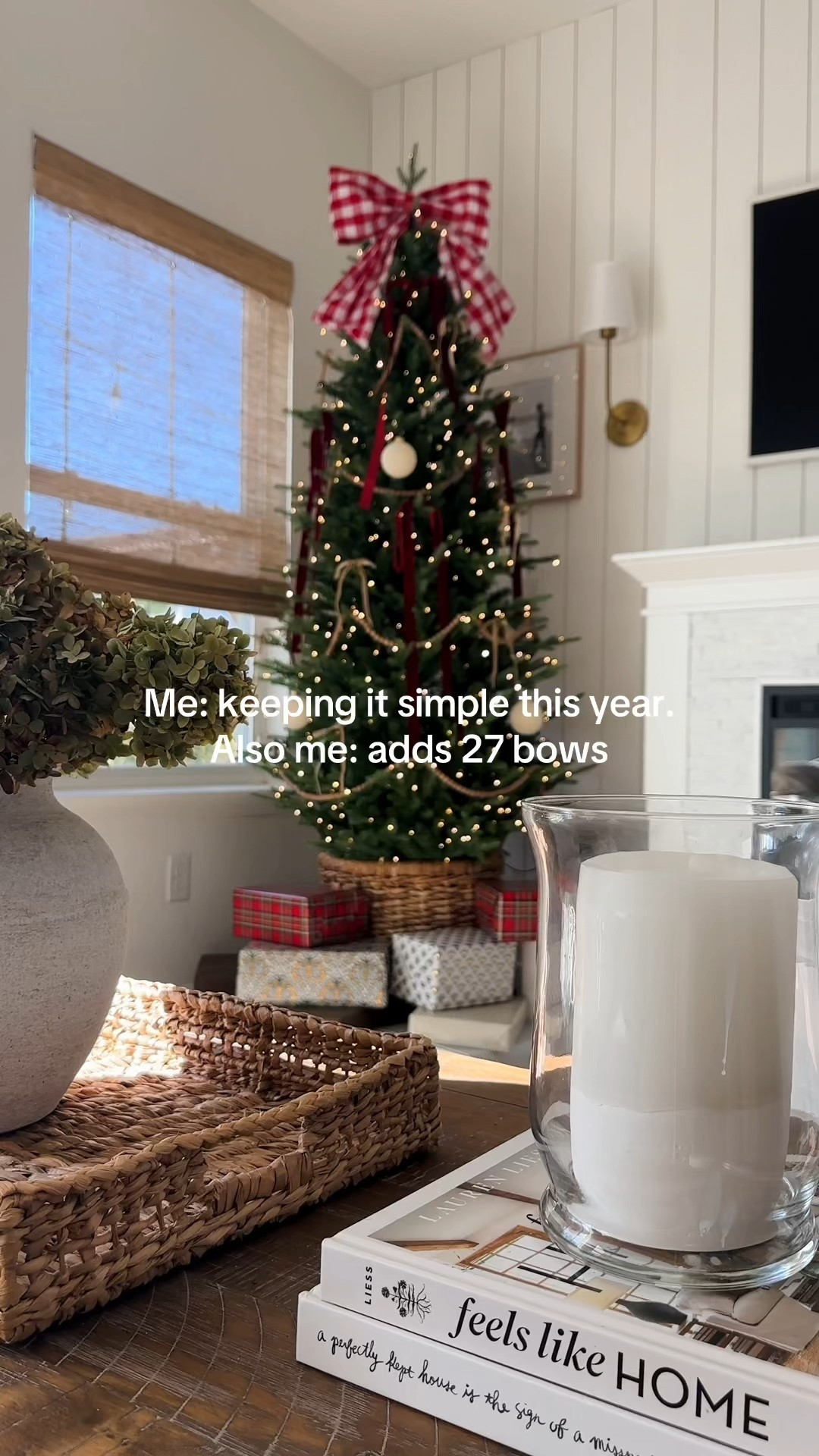 Christmas tree, bows, classic Christmas ❤️

#LTKSeasonal #LTKHoliday #LTKHome