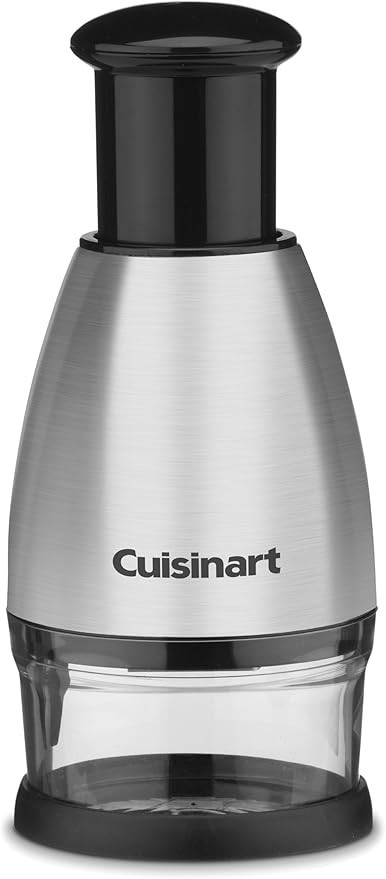 Cuisinart CTG-00-SCHP Chopper, 8.2" x 3.9" x 3.9", Stainless Steel/Black | Amazon (US)