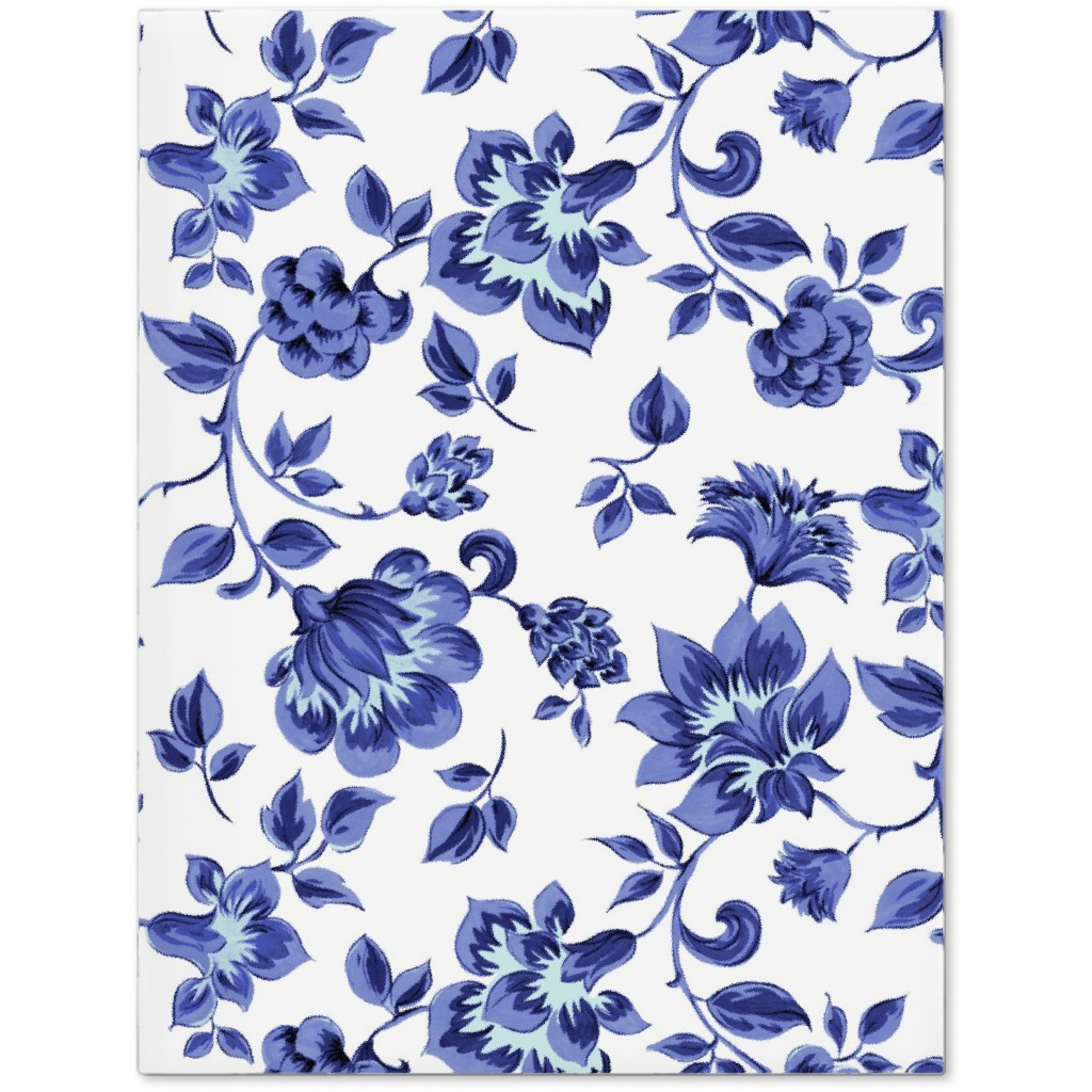 Hardcover Journals: Fleurs De Provence - Blue and White, Blue, True Blue | Shutterfly
