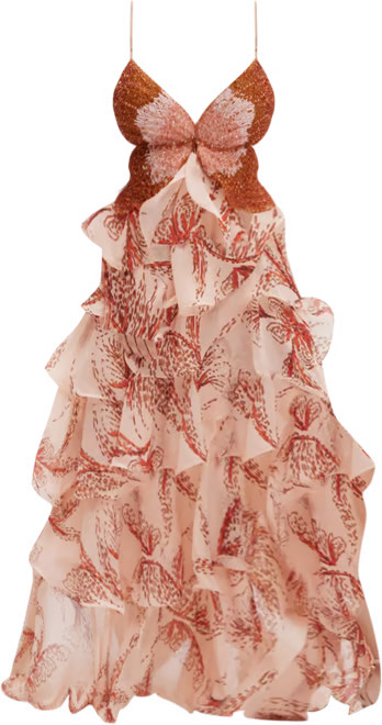 PatBO Sunset Butterfly Maxi Dress  | Bloomingdale's Women | Bloomingdale's (UK)