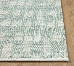 Pacifica Ikat Outdoor Performance Rug | Pottery Barn (US)