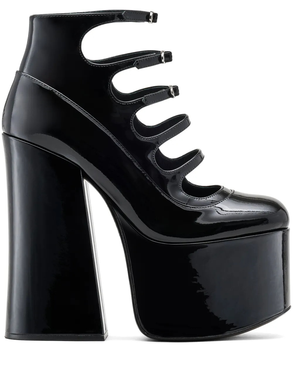 Marc Jacobs Kiki 160mm Leather Pumps  | Black | FARFETCH | Farfetch Global