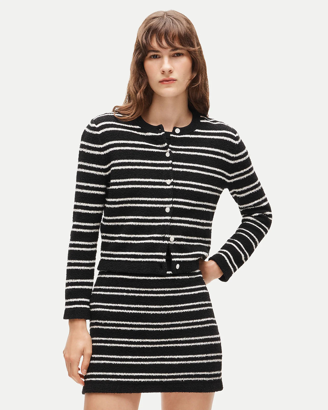 Lady jacket in striped bouclé | J. Crew US