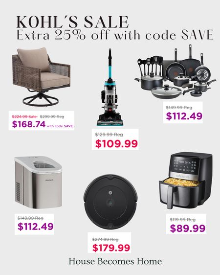 Kohl’s sale! Extra 25% off with code SAVE

#LTKHome #LTKSeasonal #LTKSaleAlert