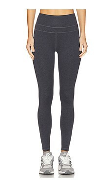 Varley Always Warm Base Layer Legging in Black Marl from Revolve.com | Revolve Clothing (Global)
