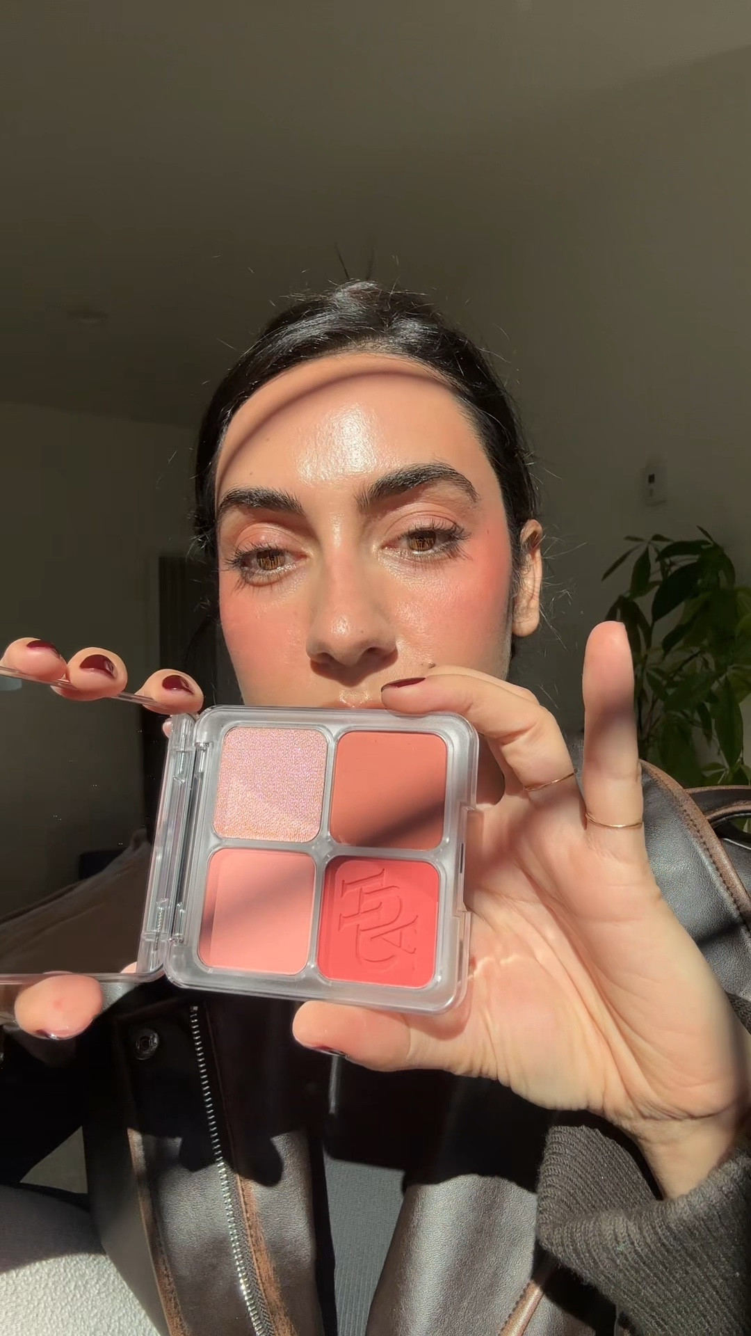 Trying out the Huda Beauty blush filter palettes and fell in love! 🍑✨ 

#LTKBeauty