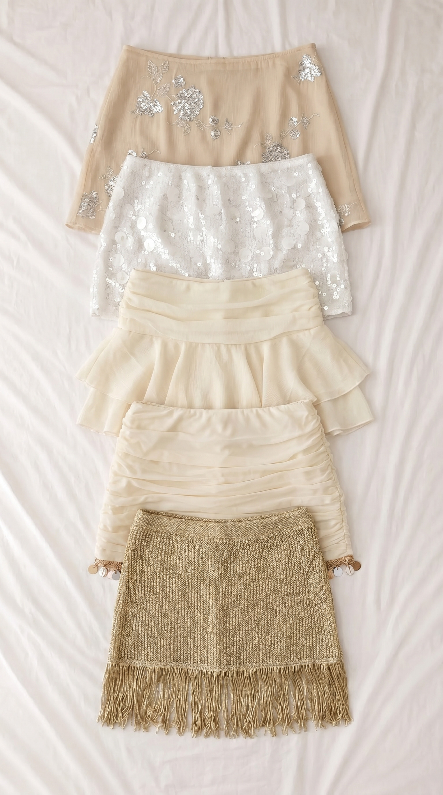 the ultimate bridal mini skirt edit 🤍✨

sharing the cutest bridal mini skirts featuring sequins, fringe, ruffles, pearls, florals, and soft feminine textures ☁️

perfect for beach bachelorettes, honeymoon outfits, bridal vacations, summer nights out, and all the fun little bridal-era moments 🤍

shop all of my favorite finds ✨ 

 #LTKSeasonal #LTKWedding
