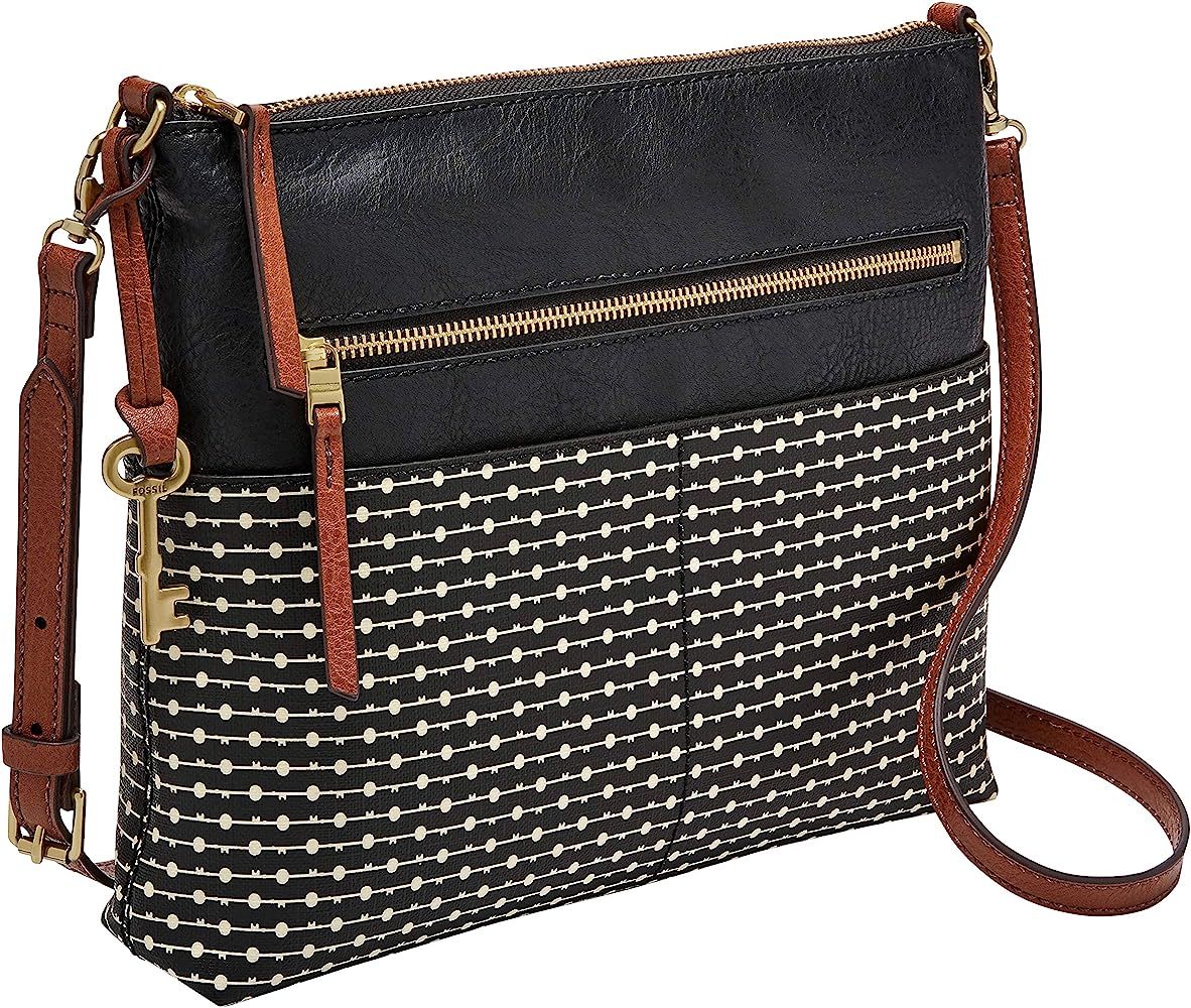 Fossil Women's Fiona Large Crossbody Purse Handbag | Amazon (US)