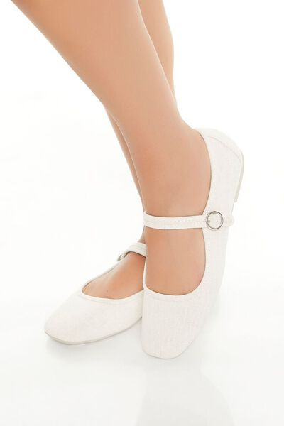 Canvas Mary Jane Ballet Flats | Forever 21