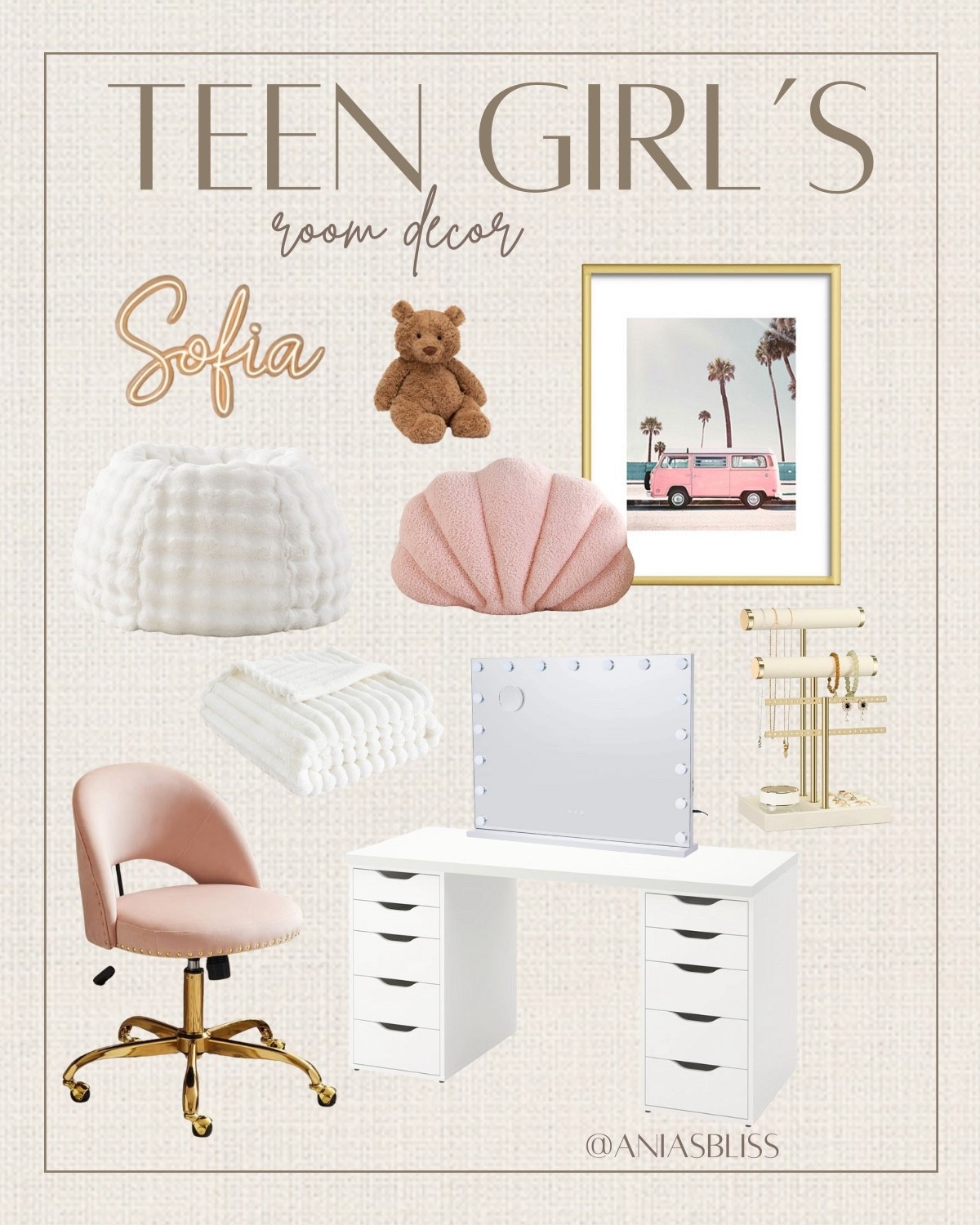 Teen girl room decor 

#LTKKids #LTKHome #LTKmomlife