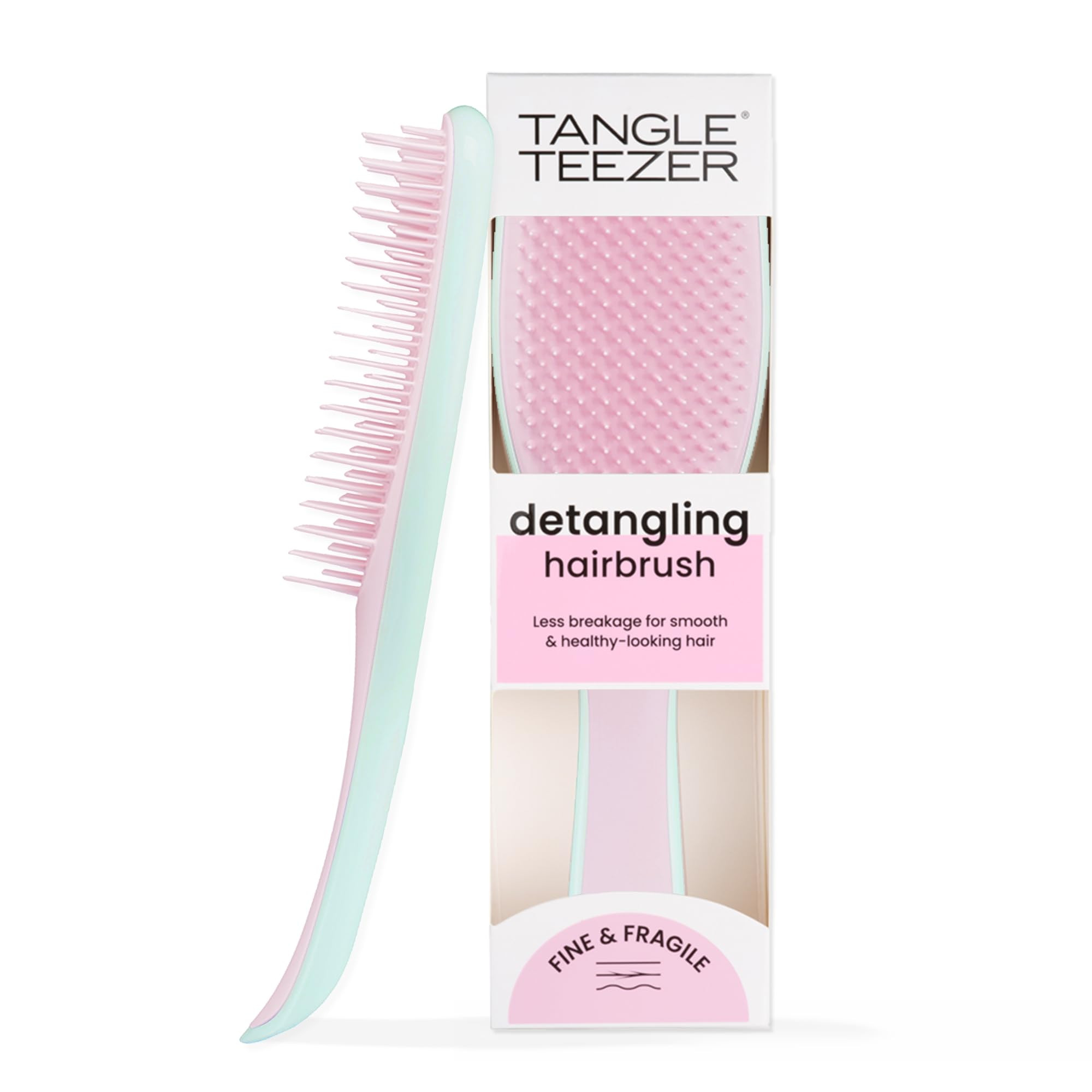Tangle Teezer Fine & Fragile Ultimate Detangler Brush, Dry & Wet Hair Brush to Detangle & Reduce ... | Amazon (US)