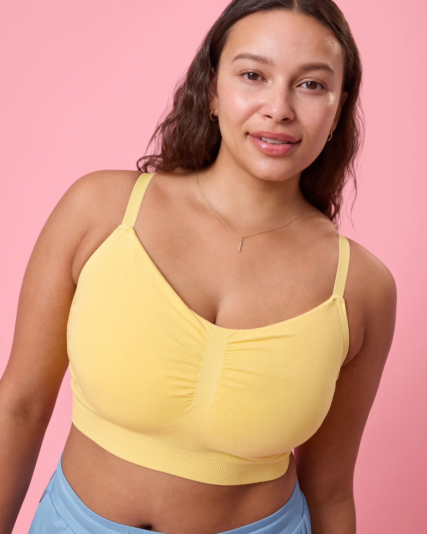 Sublime® Bamboo Hands-Free Pumping Lounge & Sleep Bra | Oatmeal Heather - Kindred Bravely | Kindred Bravely