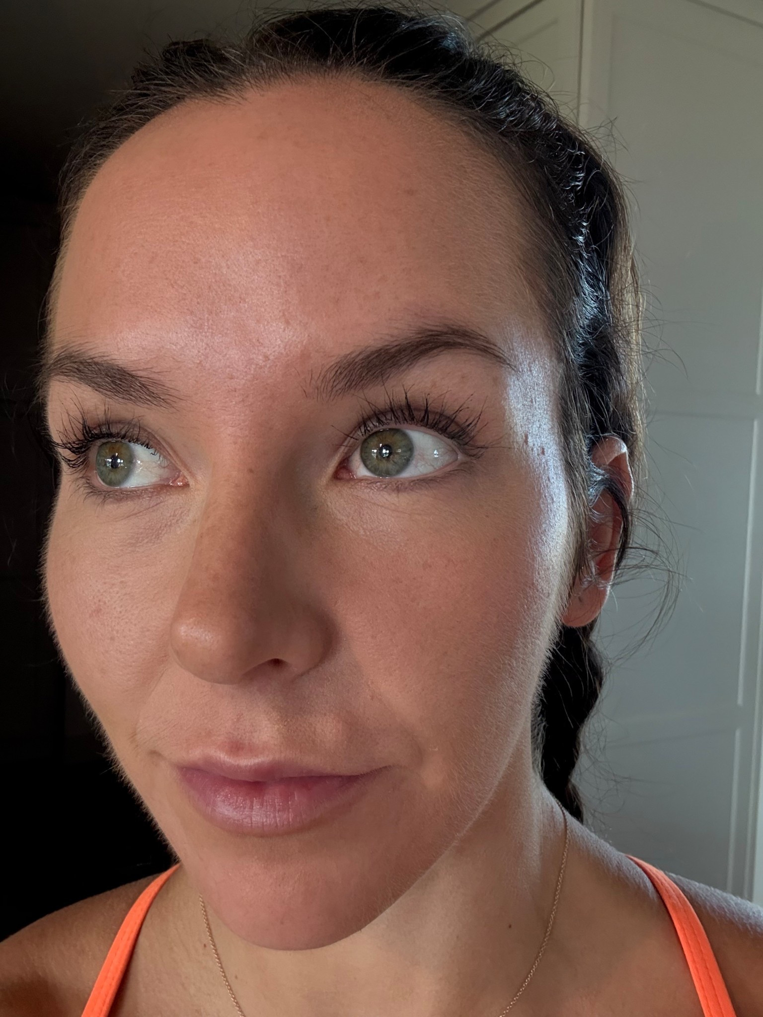 My husband literally asked if I should trim my eye lashes 