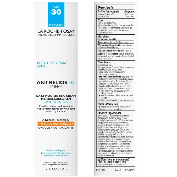 La Roche Posay Anthelios HA Sunscreen - SPF 30 - 1.7 fl oz | Target