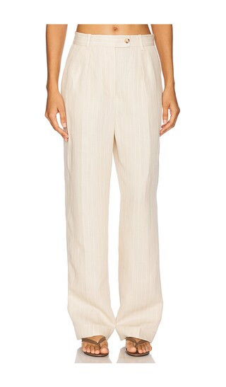ba&sh Peanut Pants in Beige. - size 36/4 | Revolve Clothing (Global)