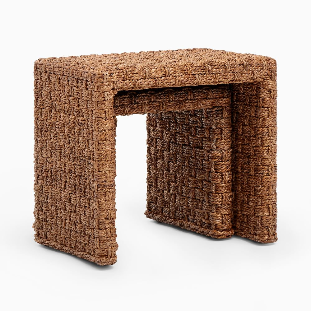 Nouri 18&amp;quot;&amp;ndash;23.5&amp;quot; Nesting Side Tables, Natural | West Elm (US)