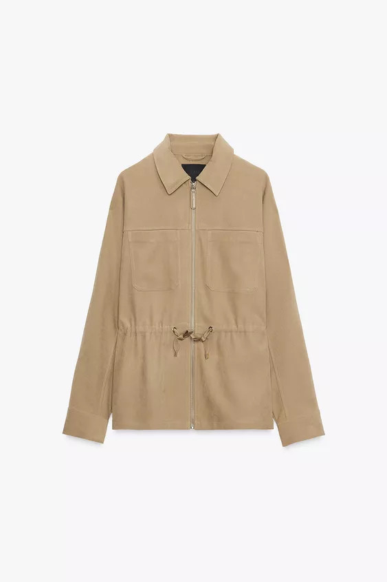ADJUSTABLE WAIST POCKET JACKET | Zara US