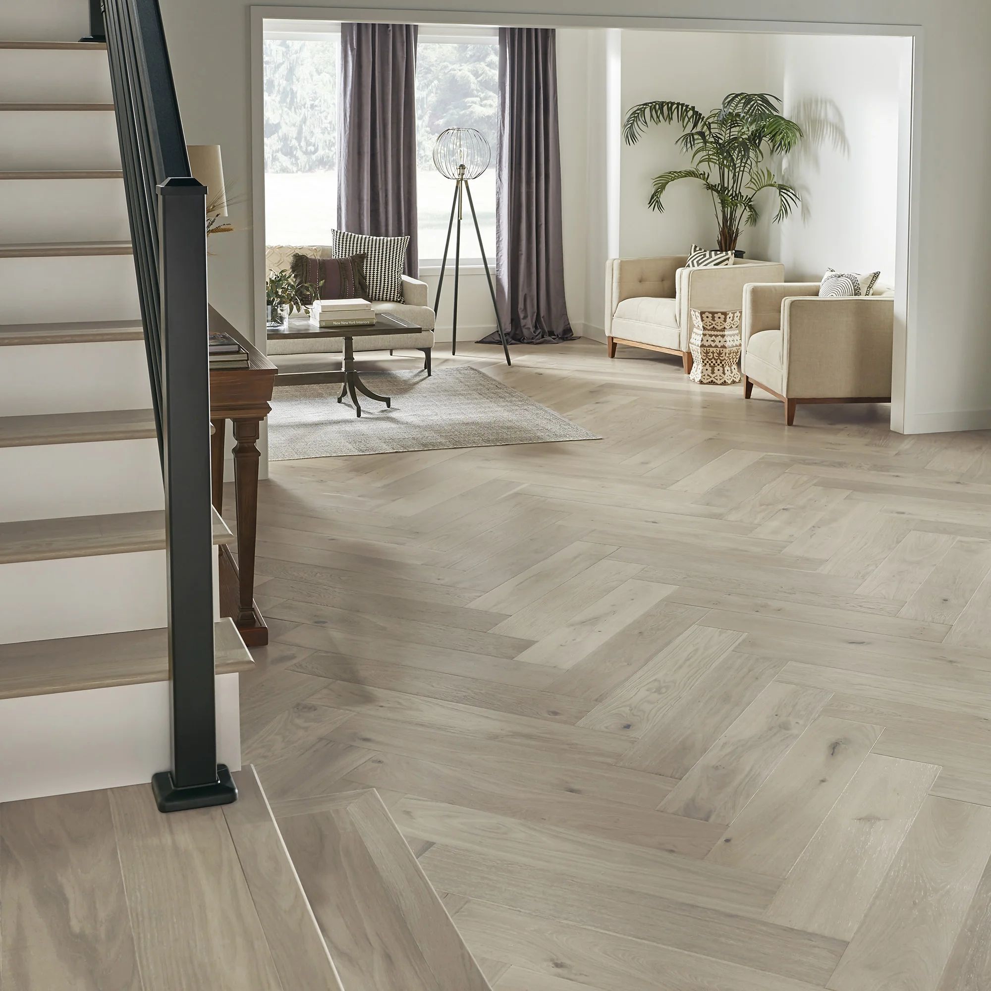 Latitude Oak 0.5" Thick x 7.5" Wide x 37.5" Length Engineered Hardwood Flooring | Wayfair North America