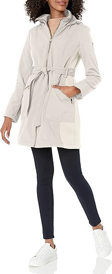GUESS Softshell Coat– Casual, Transitional Jacket for Women, Fall to Winter Wardrobe | Amazon (US)