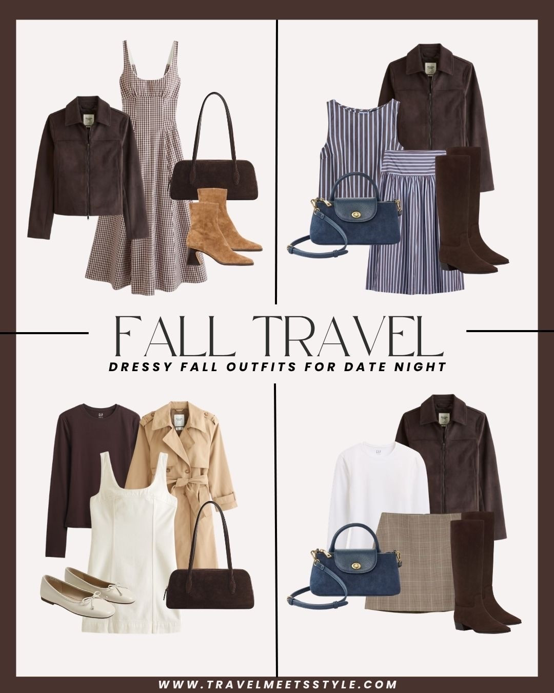 Sharing dressy fall outfits + the ultimate fall travel capsule wardrobe on travelmeetsstyle.com 🍂

#LTKTravel