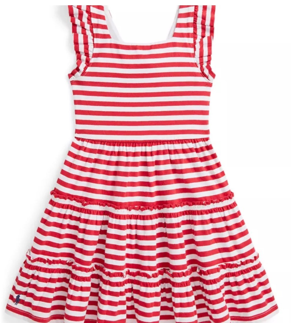 The cutest girls dress for the summer and Fourth of July. The back is my favorite part of the dress!  It’s on sale!!!￼ The dress comes in sizes 2 -16 in girls. 

#LTKSaleAlert #LTKTravel #LTKKids