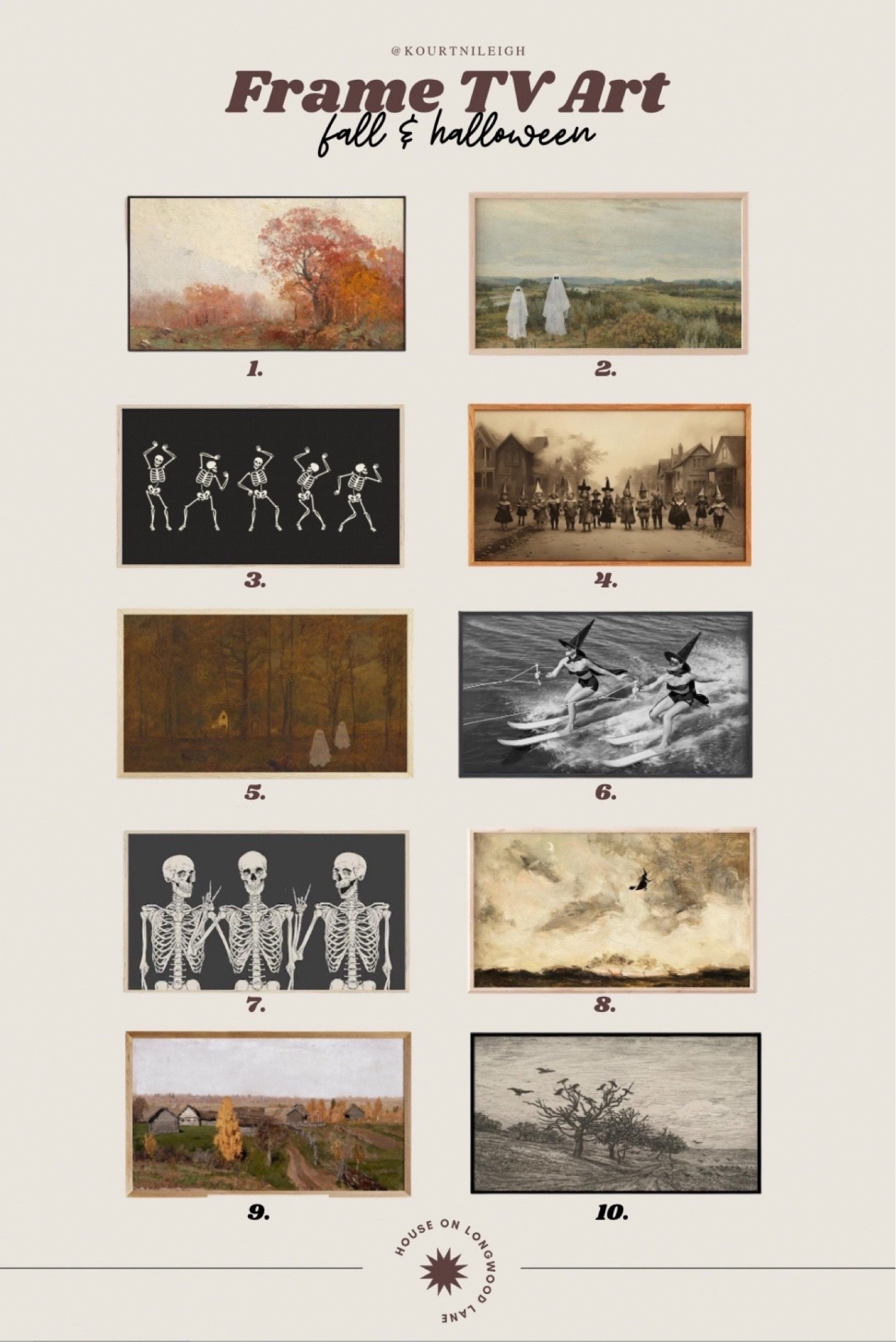 Here's the easiest way to decorate your home for fall and Halloween...add art to your TV! Here's the kicker it's doesn't have to be a frame TV either. Which ones your favorite? 🍂📺🖼️
Sharing all of these TV art finds and man more on the blog, our LTK and stories!#LTKHoliday

Follow my LTK @kourtnileigh on the @shop.LTK app to view this post and get my exclusive app-only content!

#liketkit #LTKHalloween #LTKSeasonal #LTKFindsUnder50 #LTKHome #LTKSeasonal
@shop.ltk
https://liketk.it/5ogo1

#LTKSeasonal #LTKHome #LTKHalloween