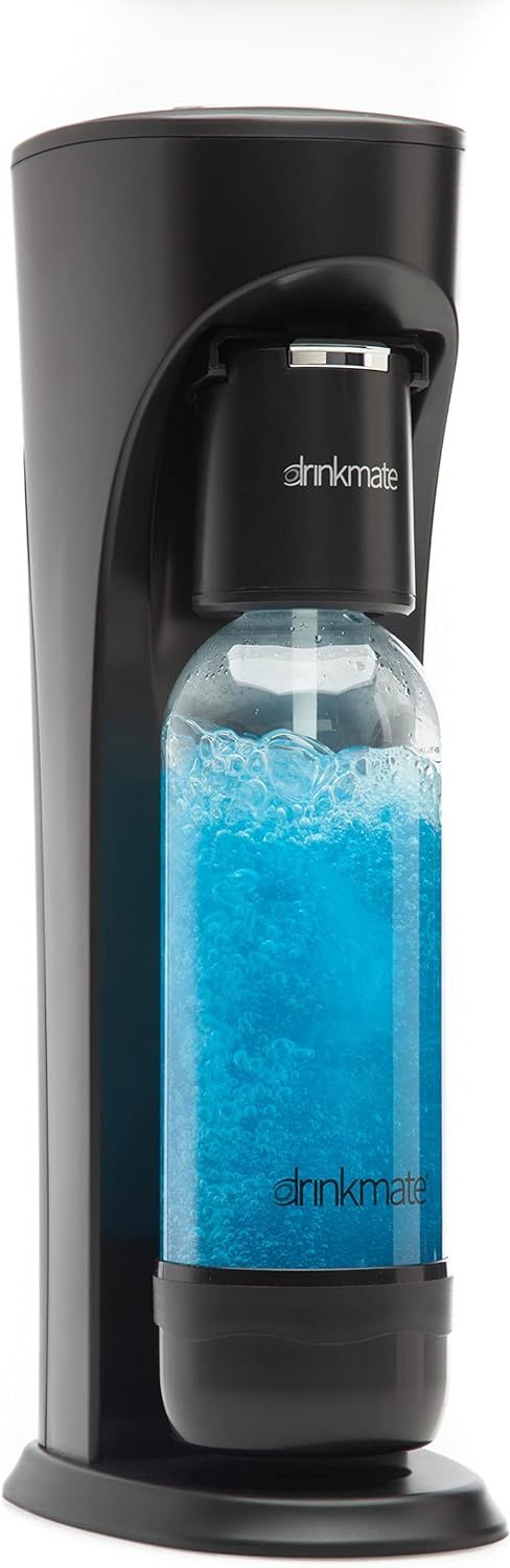 DrinkMate OmniFizz Sparkling Water and Soda Maker, Carbonates Any Drink Without Diluting It, CO2 ... | Amazon (US)