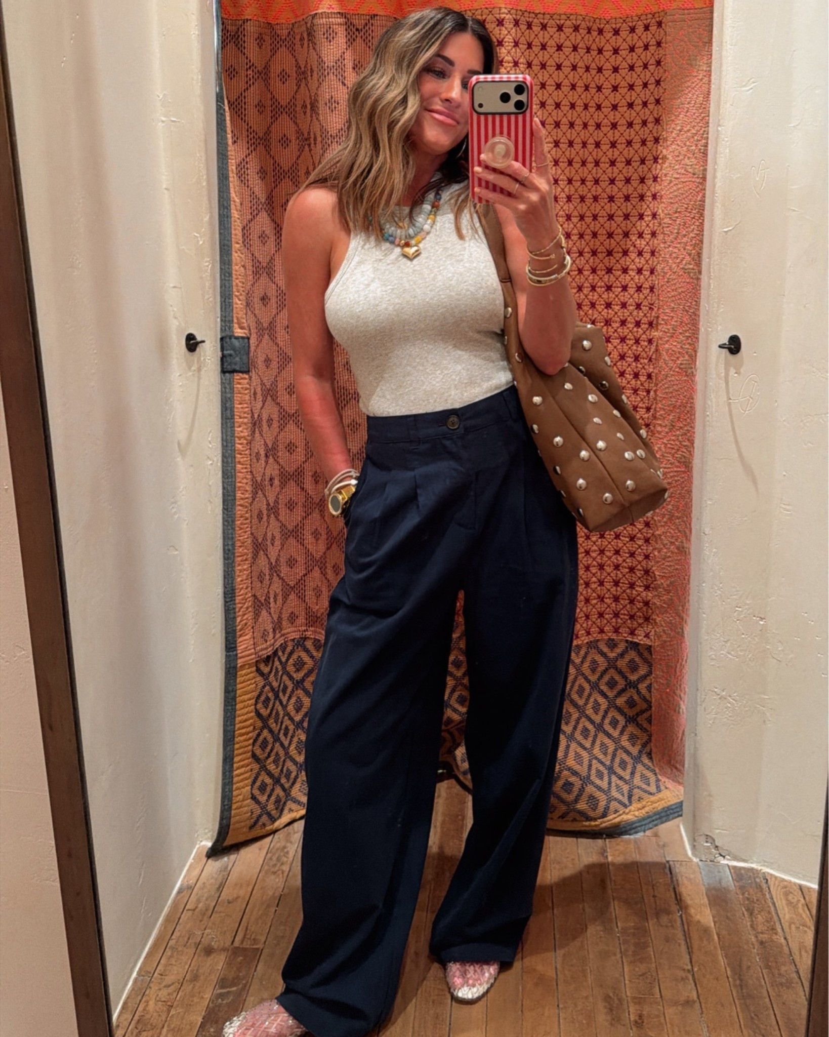 Love this outfit!  Bra-free tank + Target pants! (Wearing xs)

#LTKootd #LTKgrwm #LTKdayinmylife