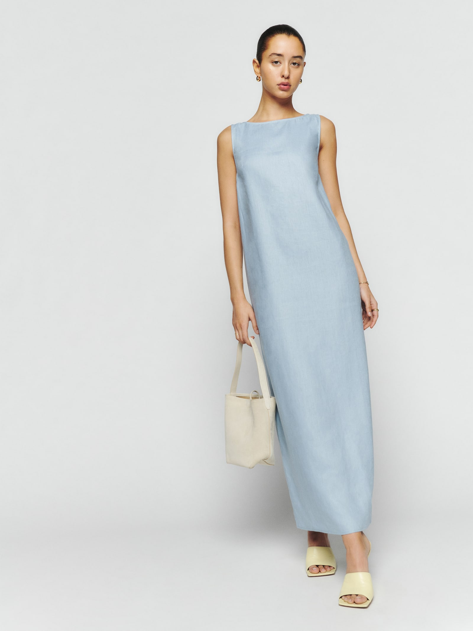 Marcie Linen Dress | Reformation (Global)