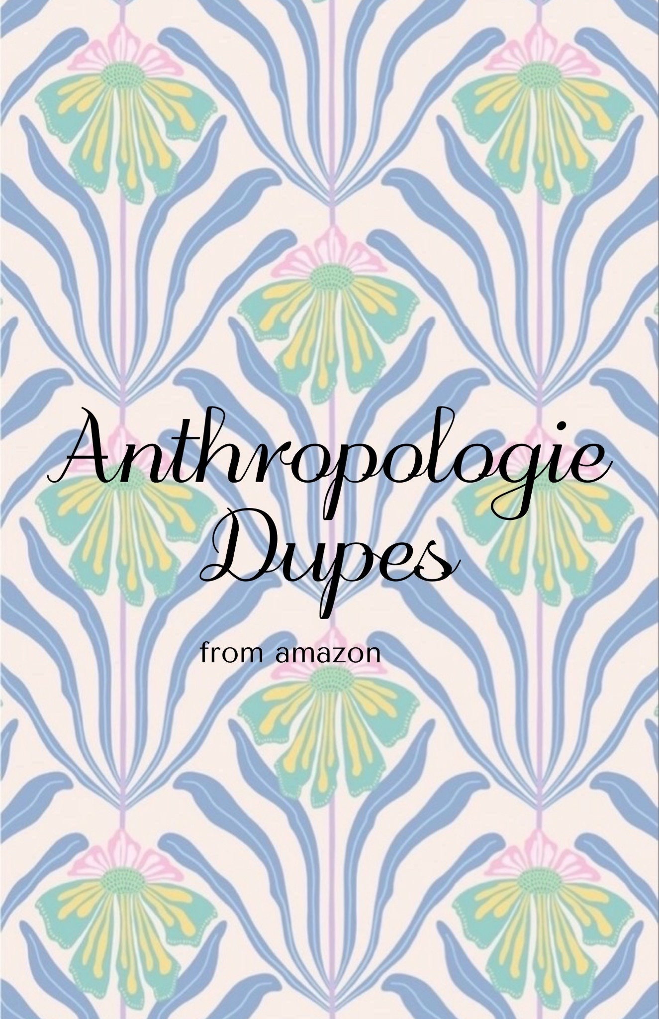 Anthropologies dupes from Amazon. Anthropologie looks for less 

#LTKStyleTip
