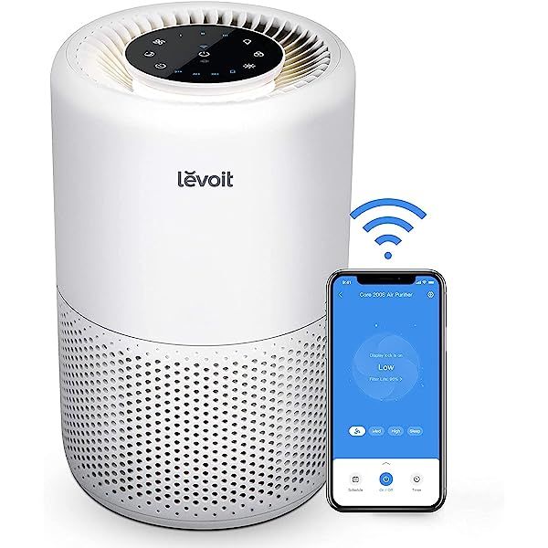 LEVOIT Air Purifiers for Home Bedroom H13 True HEPA Filter for Large Room, Sleep, Quiet Cleaner for  | Amazon (US)