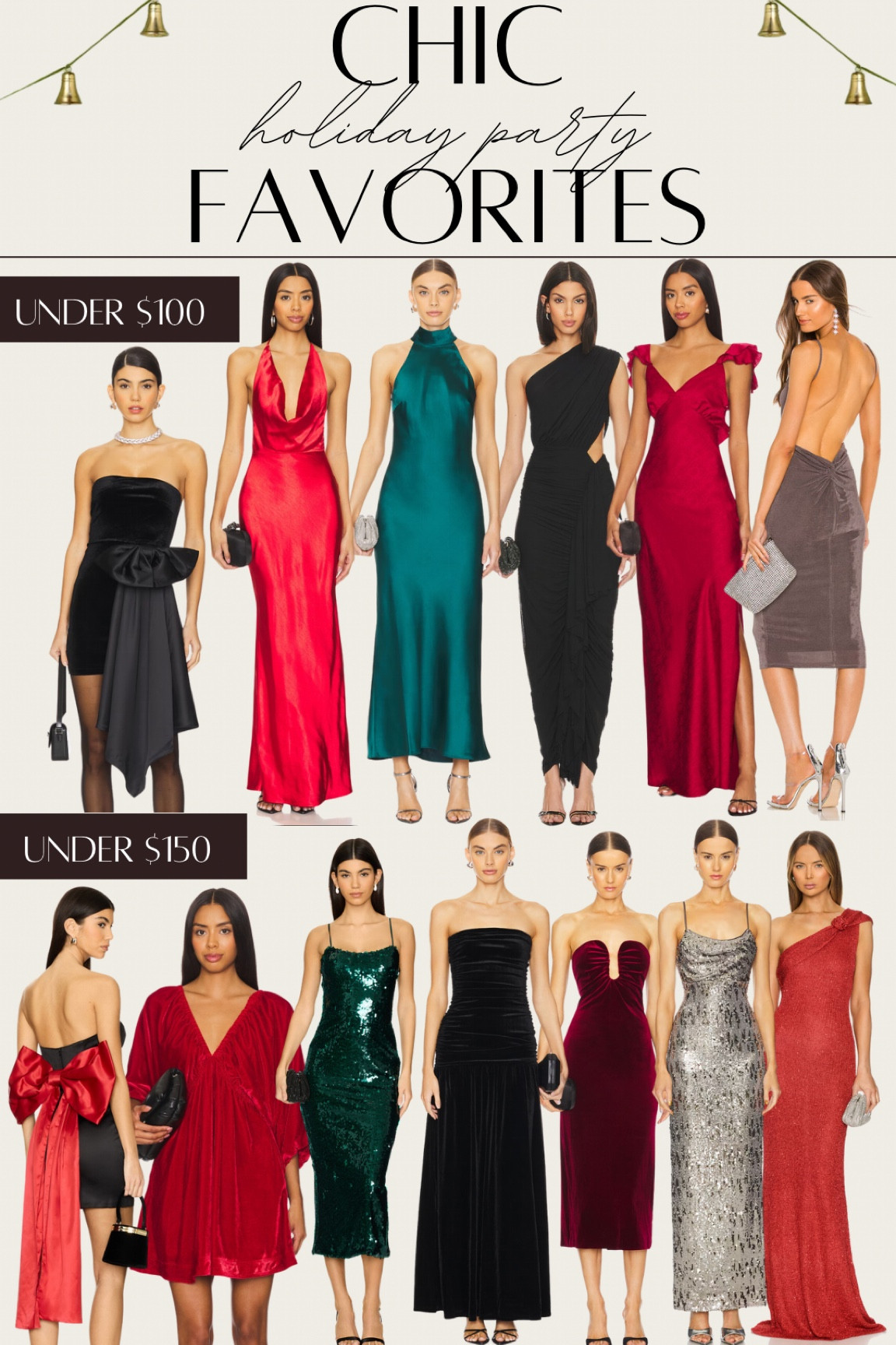 Holiday party dresses from revolve! Some are 20% off with code DRESS20 right now. Christmas party, winter wedding, New Year’s Eve, NYE

#LTKParties #LTKHoliday #LTKWedding