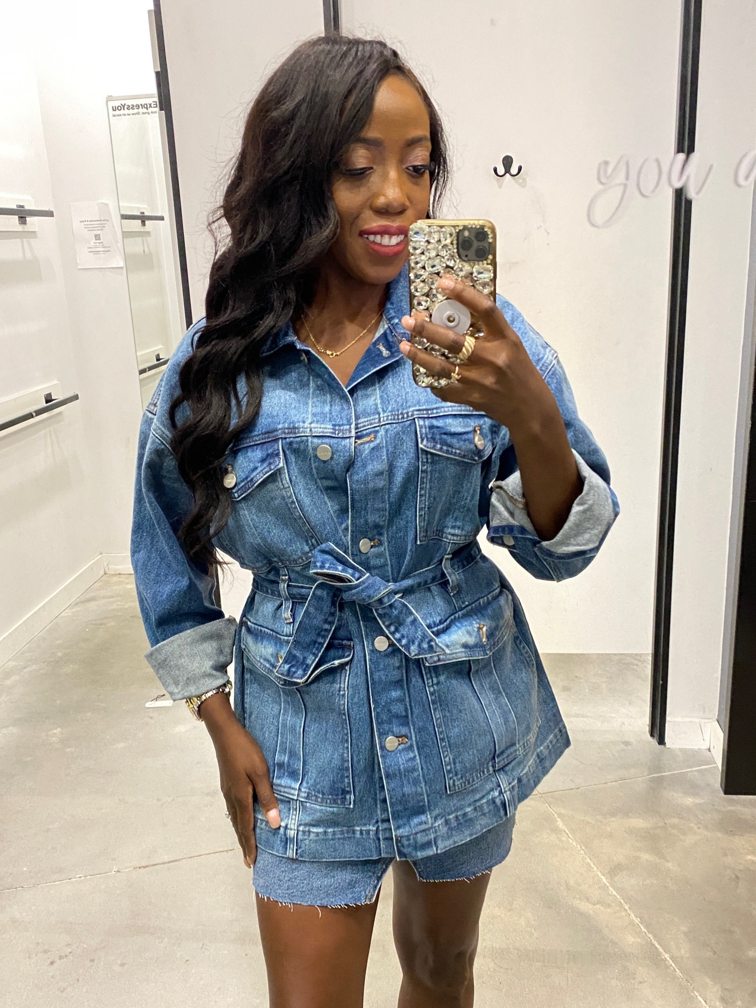 Fall Denim 

Love this denim jacket. Has long sleeves, comes with a strap waist tie and is great quality. Fits a little big. I’m wearing a size small. 

Fall Outfit, Fall Outfits, 

#LTKSeasonal #LTKstyletip #LTKover40