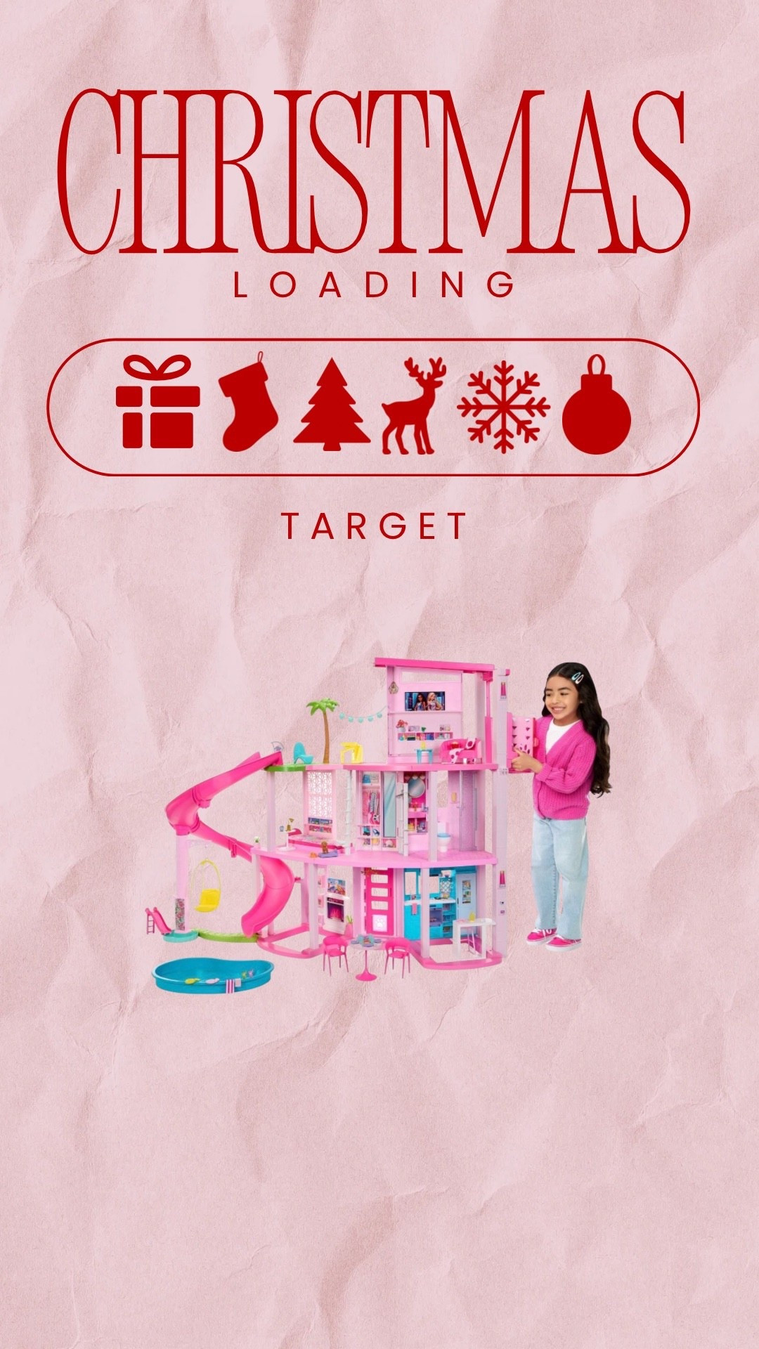 A little girls dream in Christmas morning! Barbie dream house on major sale!

Barbie, doll house, Matel, target, target deal, gifts for kids, gifts for toddlers

#LTKGiftGuide #LTKSaleAlert #LTKHoliday