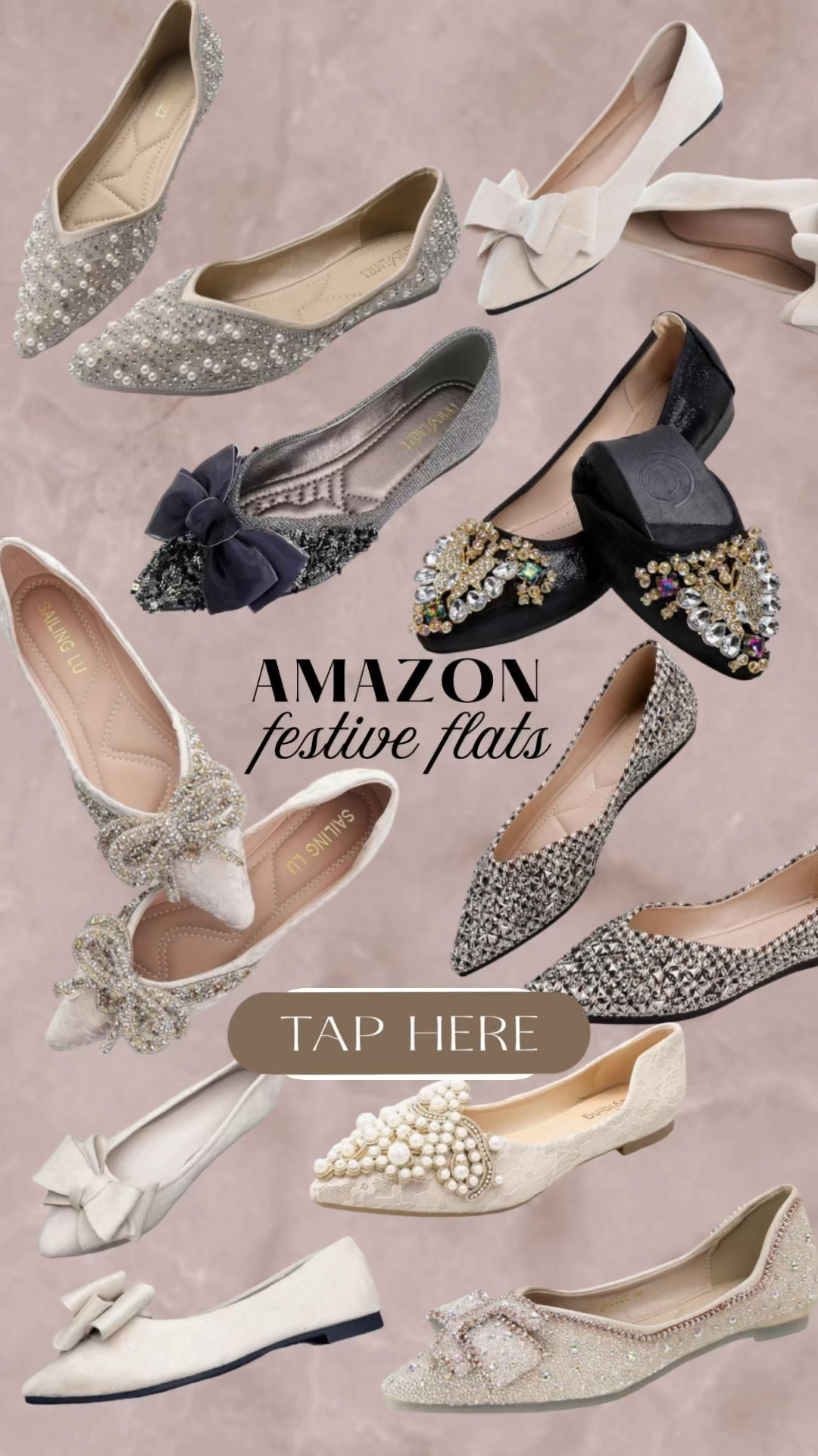 Party holiday outfit 
Glitter flats 

#LTKHoliday #LTKParties