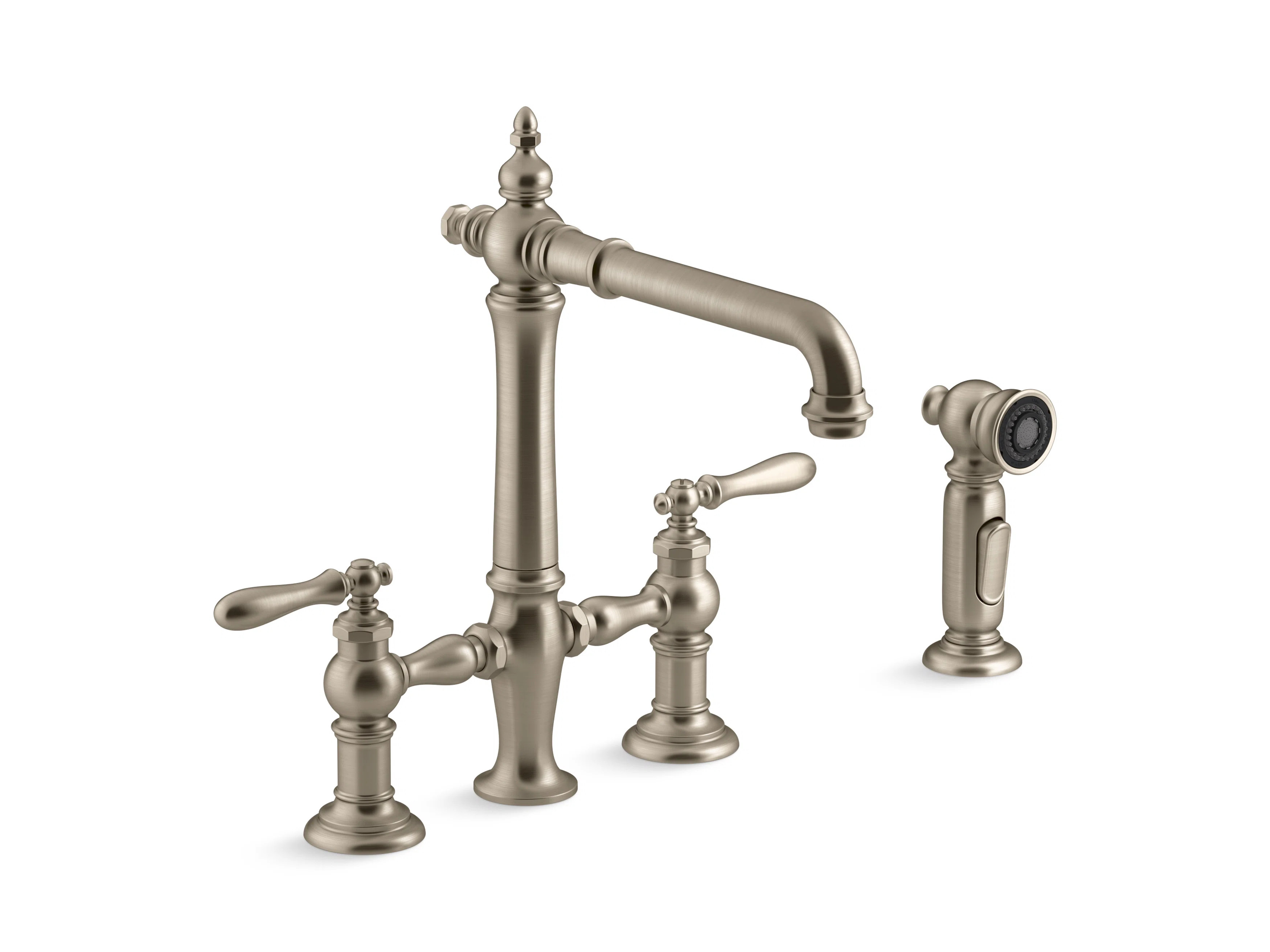 Artifacts® Bridge Faucet K-76519-4-BV | Wayfair North America